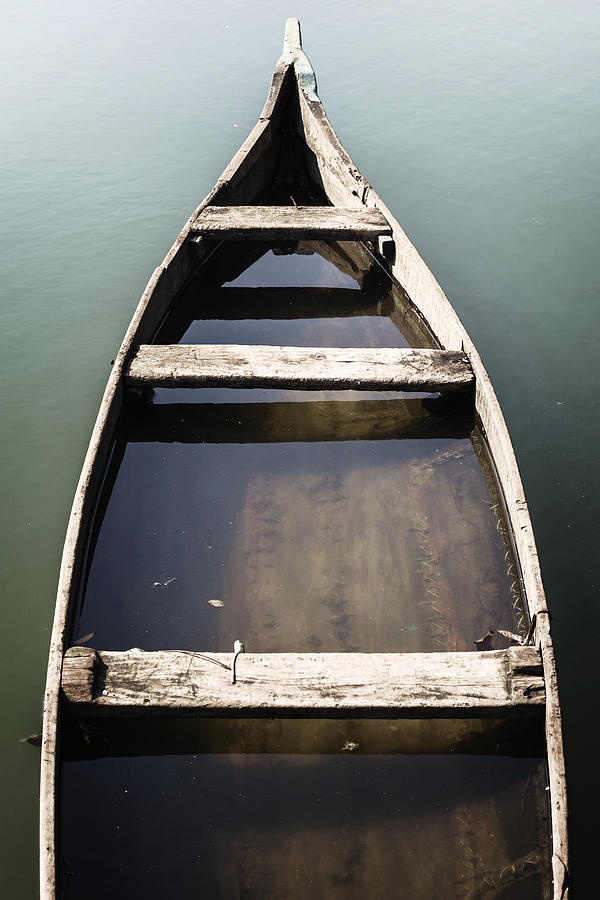 Boat Photograph - Wooden Boat by Joana Kruse