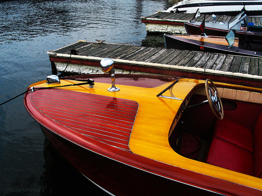 Wooden Boatshow Photograph by Susan Vineyard