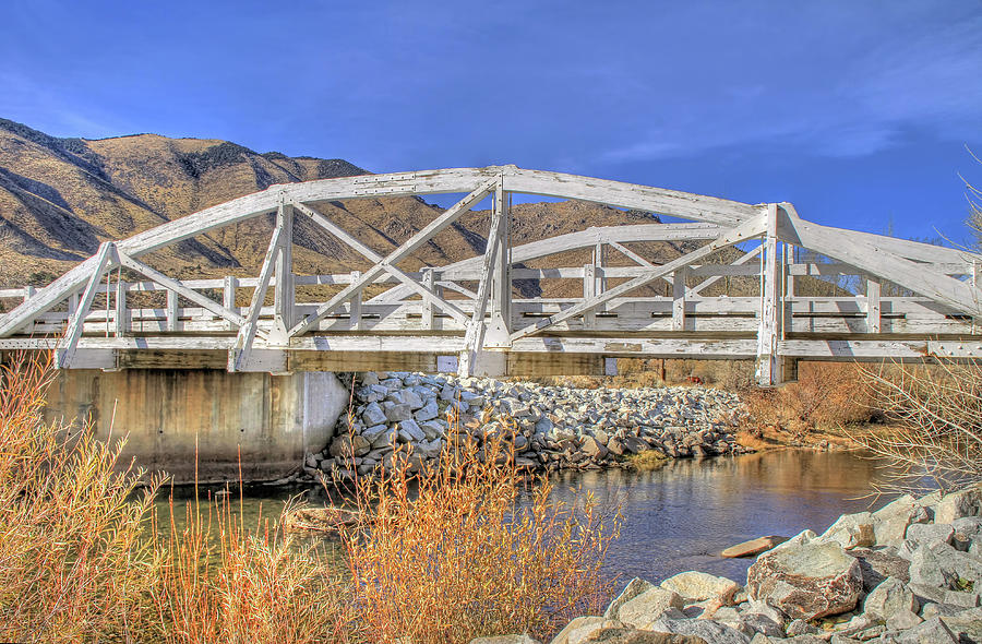 Wooden Bridge In Antelope Valley Photograph by Donna Kennedy