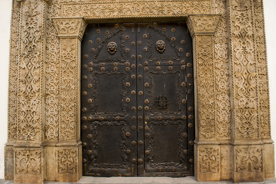 Wooden Door - Antigua Guatemala IV Photograph by Totto Ponce - Fine Art ...