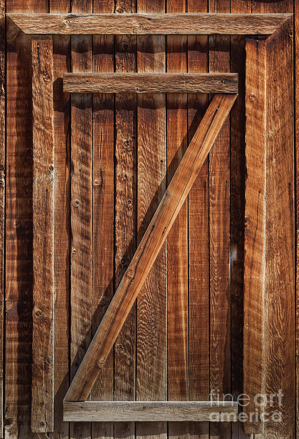 Wooden Door Photograph by David Millenheft
