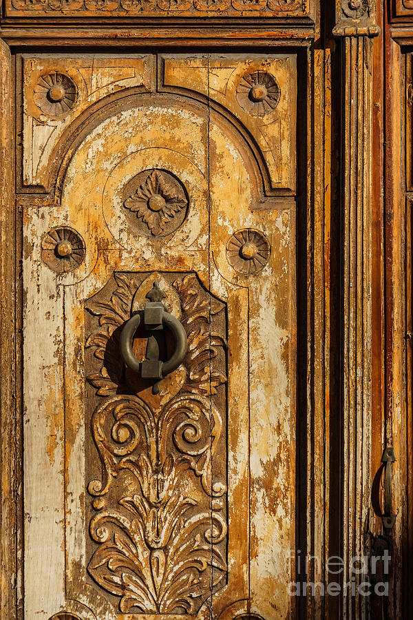 Wooden Door Photograph by Lutz Baar | Fine Art America