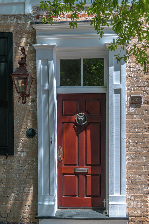 Wooden Doors Of Charleston Photograph