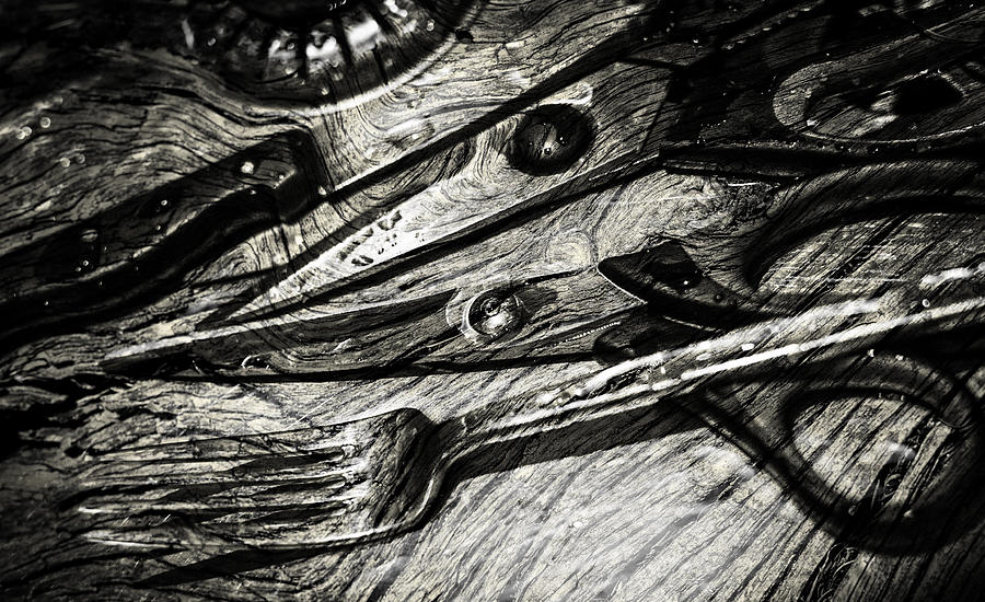 Wooden Kitchen Utensils and Chrome Photograph by John Williams