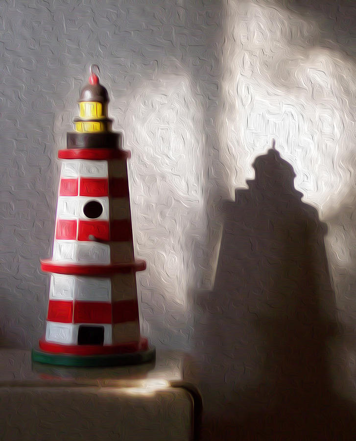 Wooden Lighthouse Photograph by Hans Kaiser