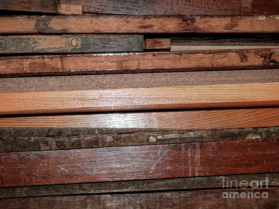 Wooden Planks Photograph by Phil Perkins