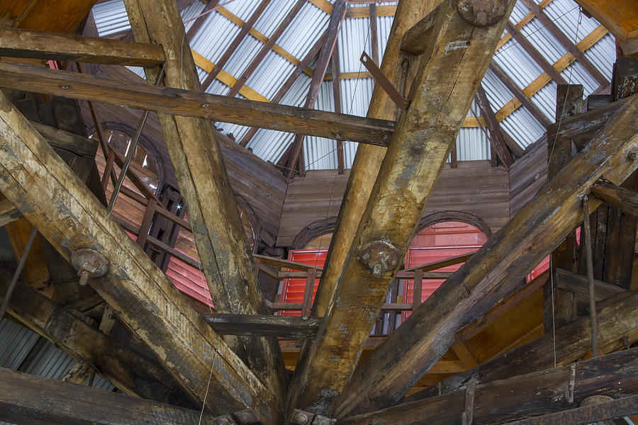 Wooden Rafters Photograph