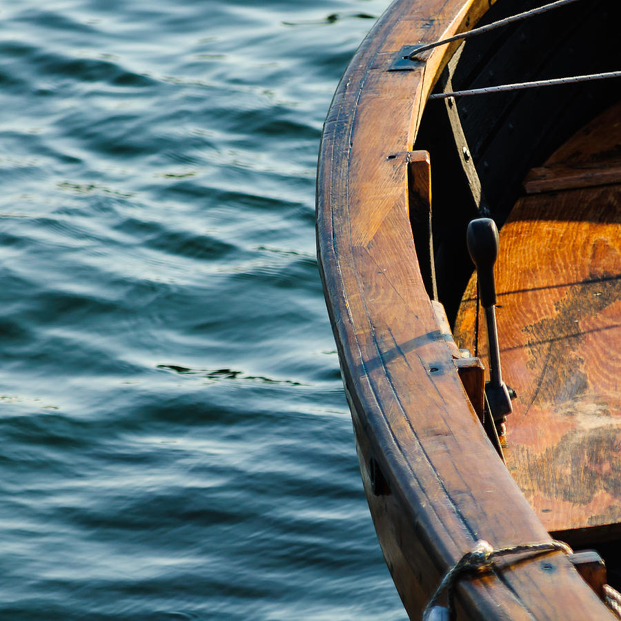 Wooden Rowboat - Squared Photograph by Marcus Karlsson Sall