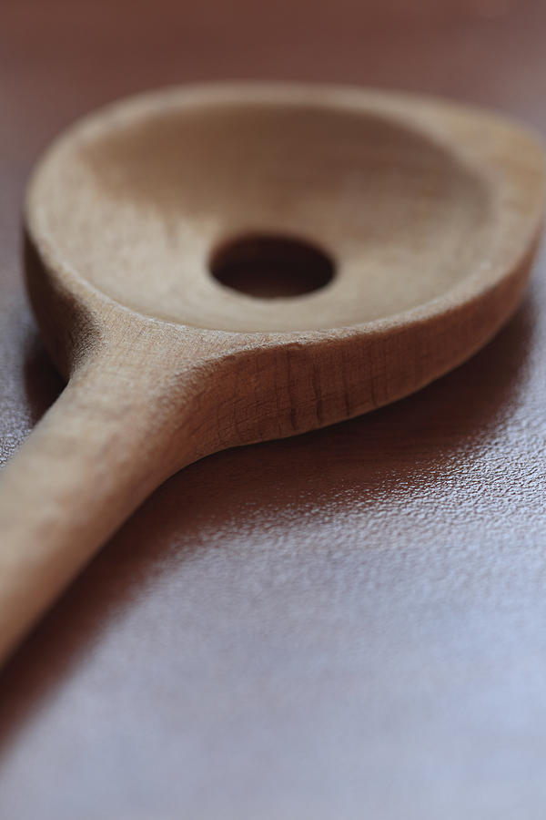 Wooden stirring spoon Photograph by Ulrich Kunst And Bettina Scheidulin