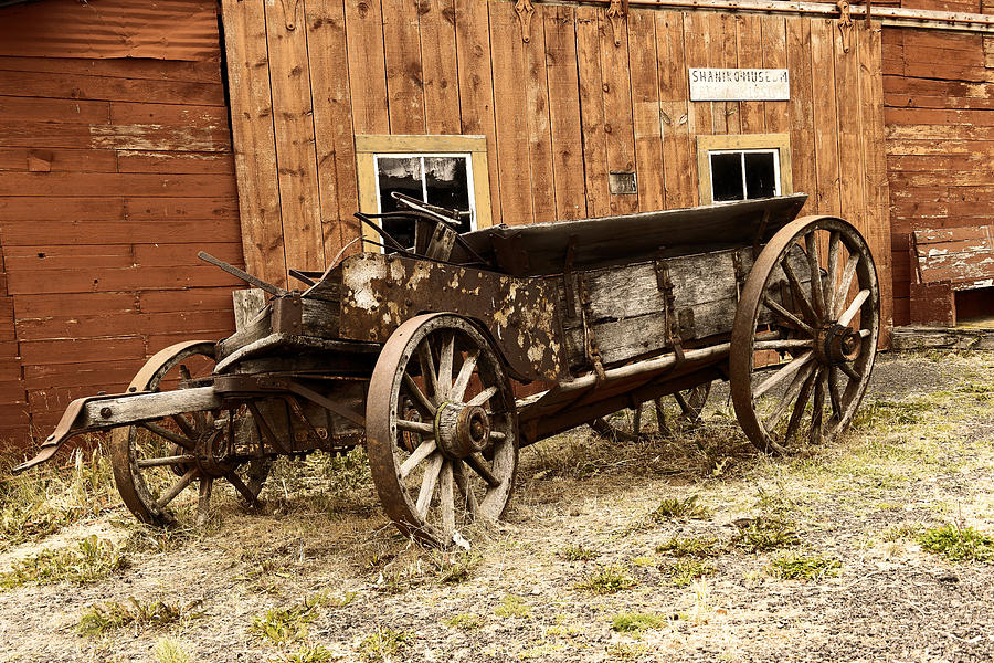 Wooden Wagon Photograph