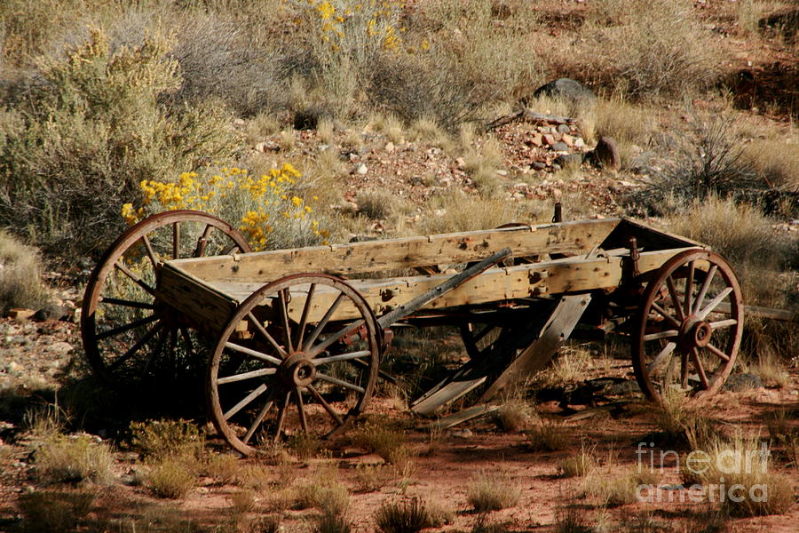 wooden wagon