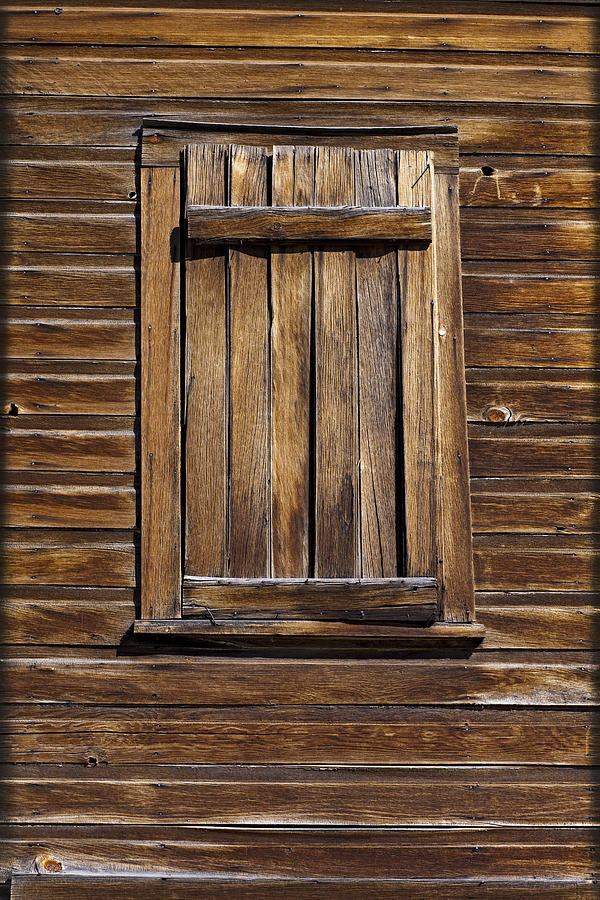 Wooden Window Photograph by Kelley King