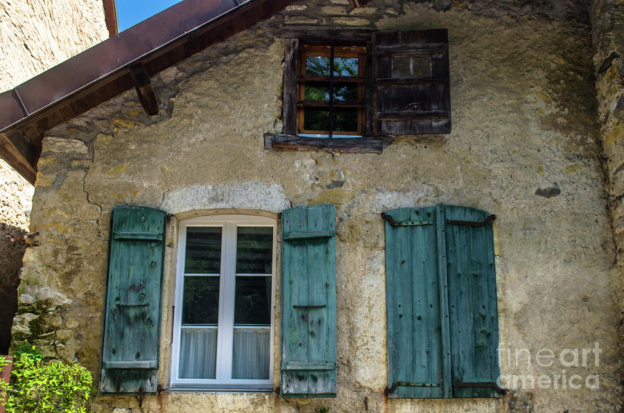 Wooden Windows Photograph by Michelle Meenawong