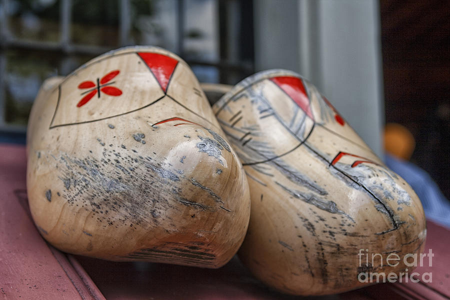 Wooden shoes Photograph by Patricia Hofmeester