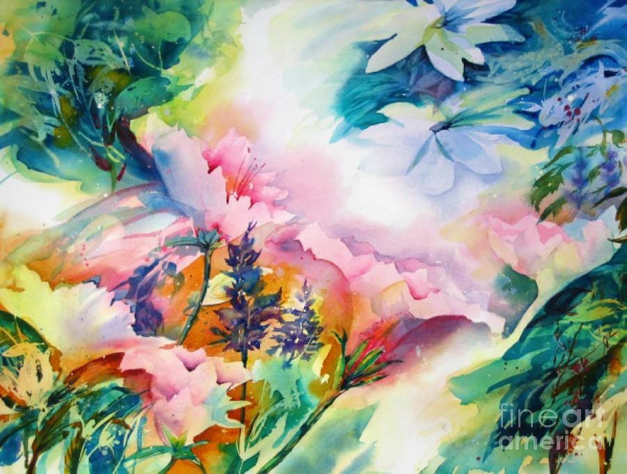 Woodland Bouquet Painting by John Nussbaum