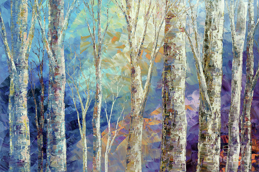 Woodland Breezes Painting by Tatiana Iliina