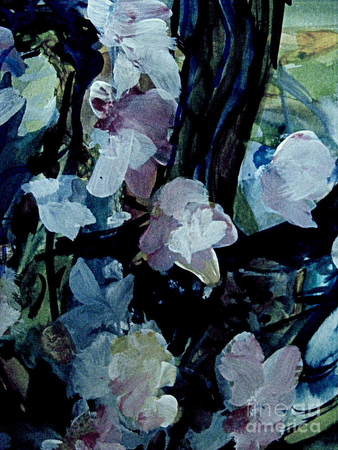 Woodland Flowers Painting by Nancy Kane Chapman