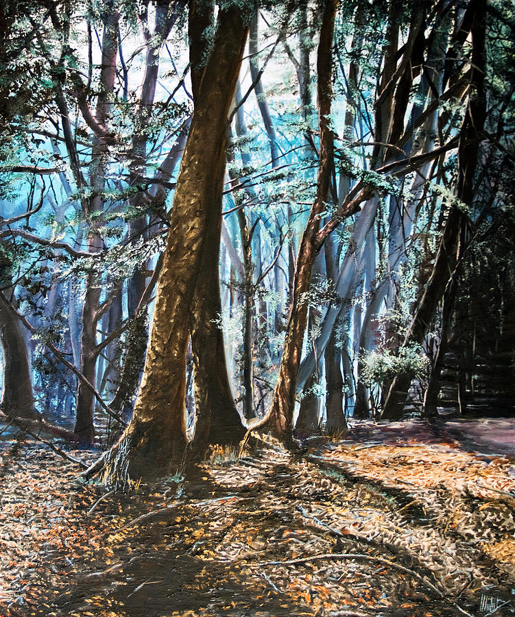 Woodland Painting by Michelangelo Rossi