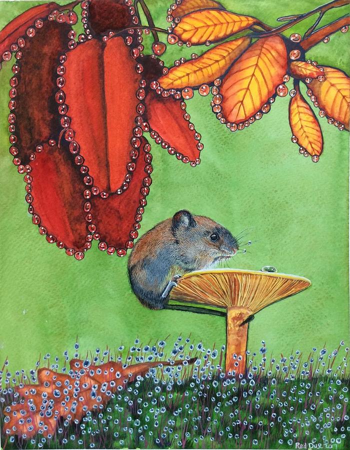 Woodland Mouse Painting by Elisabeth Ryder - Fine Art America