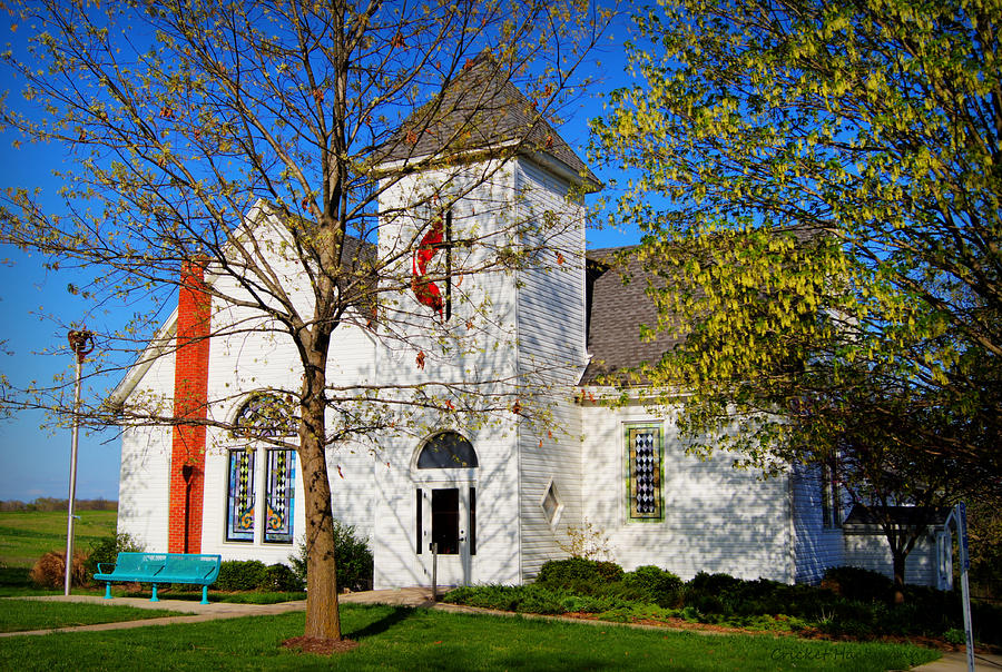 Woodlandville Methodist Church Photograph by Cricket Hackmann