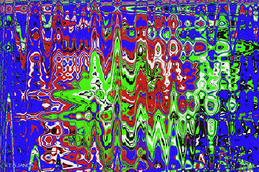 Woodpecker Abstract #2 Digital Art by Tom Janca Woodpecker Abstract #2 Digital Art by Tom Janca