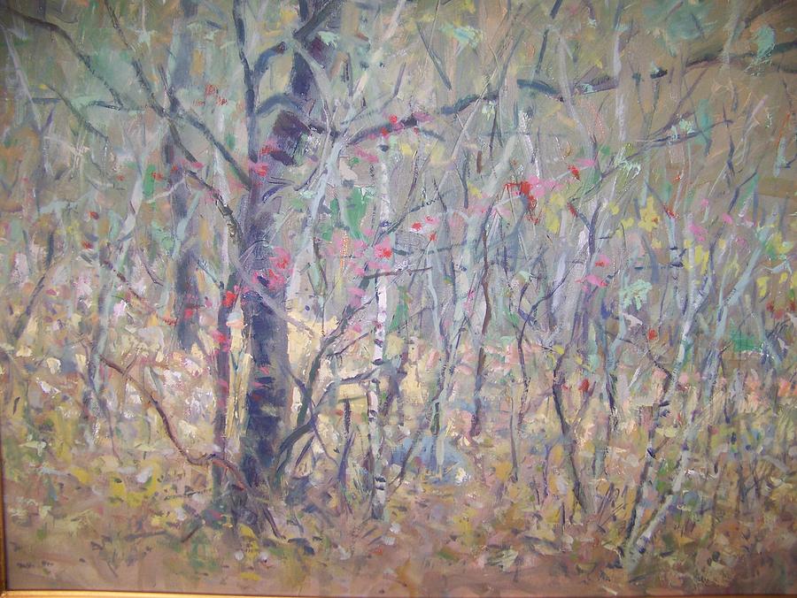 Woods Painting by Bart DeCeglie