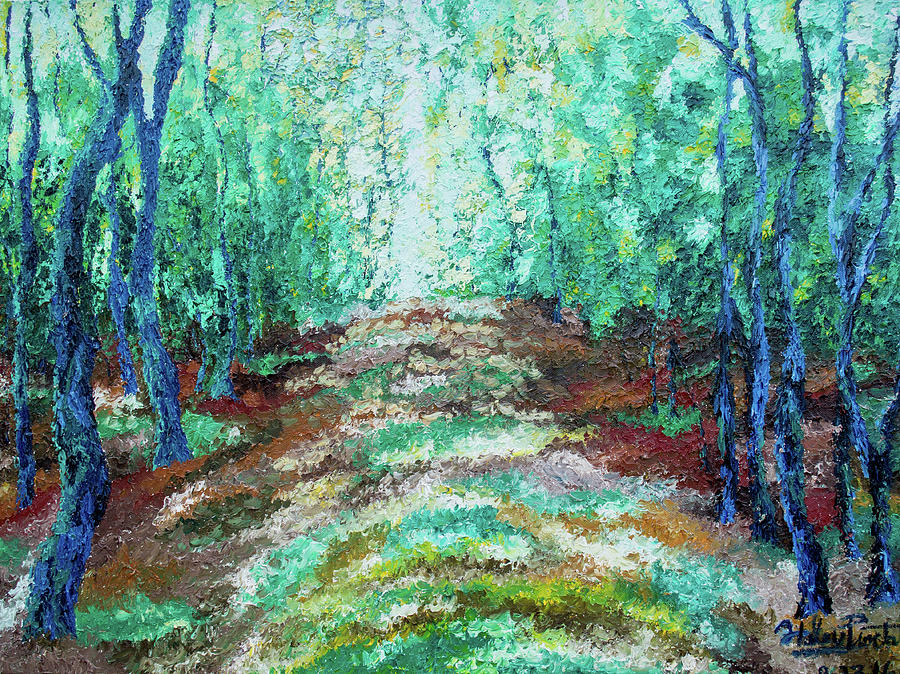 Woods of Peace Painting by Haley Proctor | Fine Art America