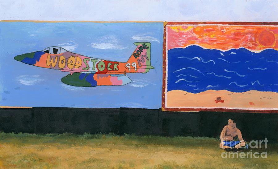 Woodstock 99 Revisited Painting by Lynne Reichhart