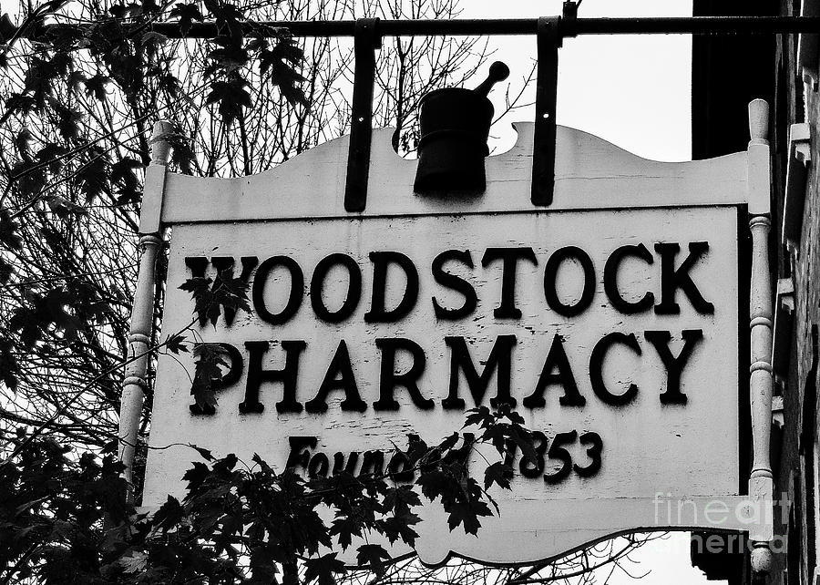 Woodstock Pharmacy 1853 Photograph by Mim White
