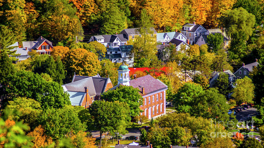Woodstock Vermont Photograph by Scenic Vermont Photography
