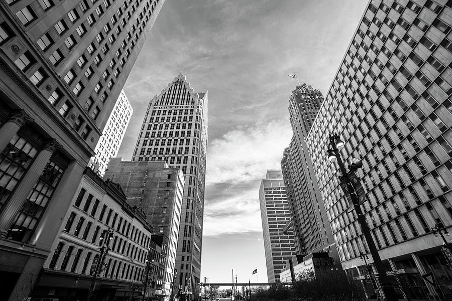 Woodward Ave Detroit  Photograph by John McGraw