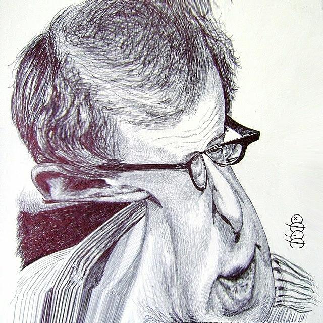 Woody Allen Photograph by Nuno Marques - Fine Art America