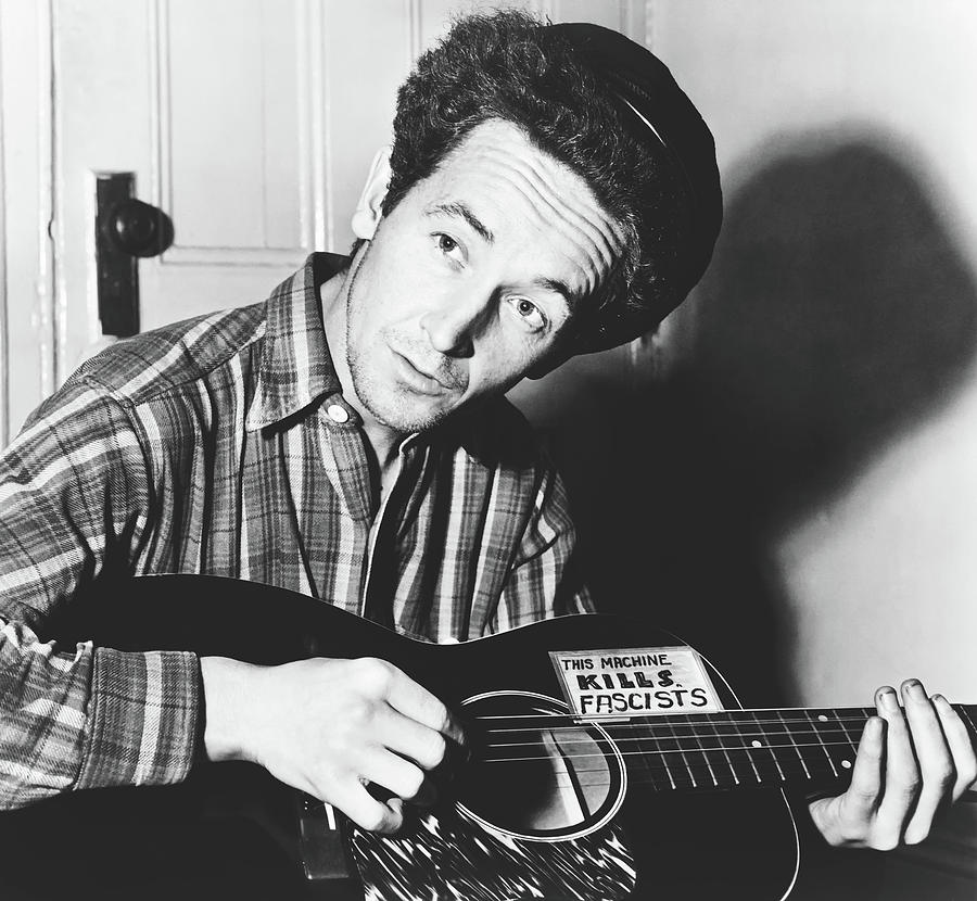 Woody Guthrie 1943 Photograph by Mountain Dreams