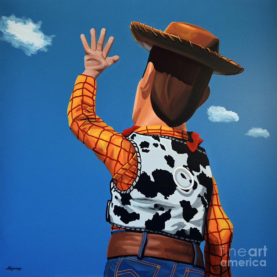 Woody of Toy Story Painting by Paul Meijering - Fine Art America