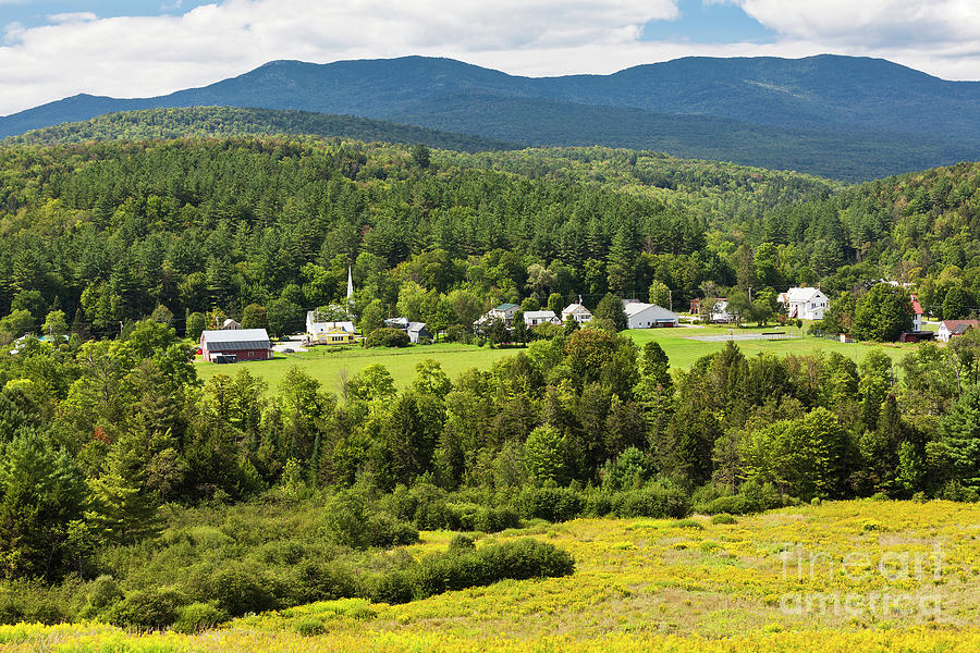 Worcester Vermont Summer Scenic Photograph