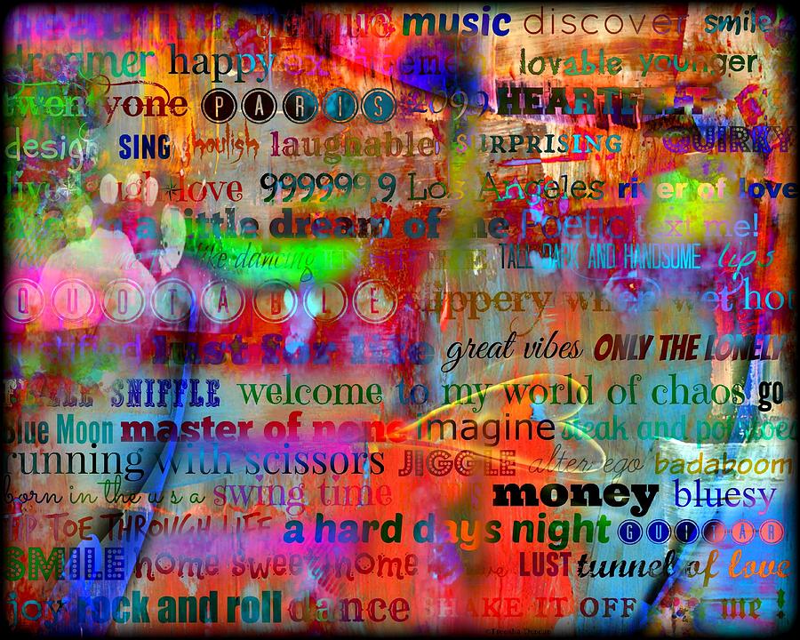 Words Digital Art by Treesha Duncan | Fine Art America