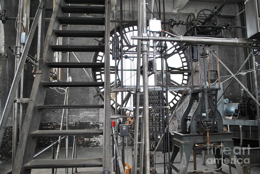 Clock Photograph - Work Time by Jost Houk Clock Photograph - Work Time by Jost Houk