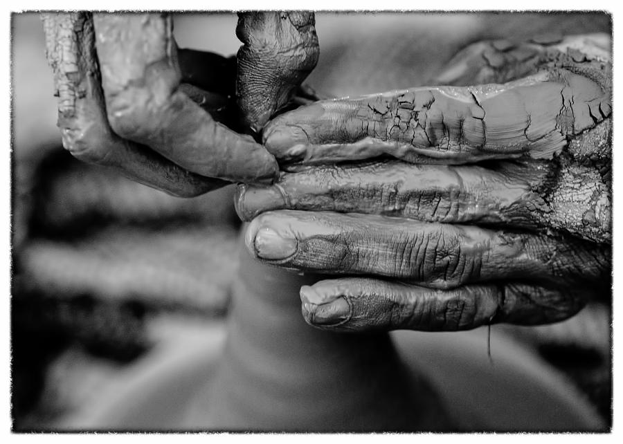 Working Hands 3 by Ali Ghazanfar
