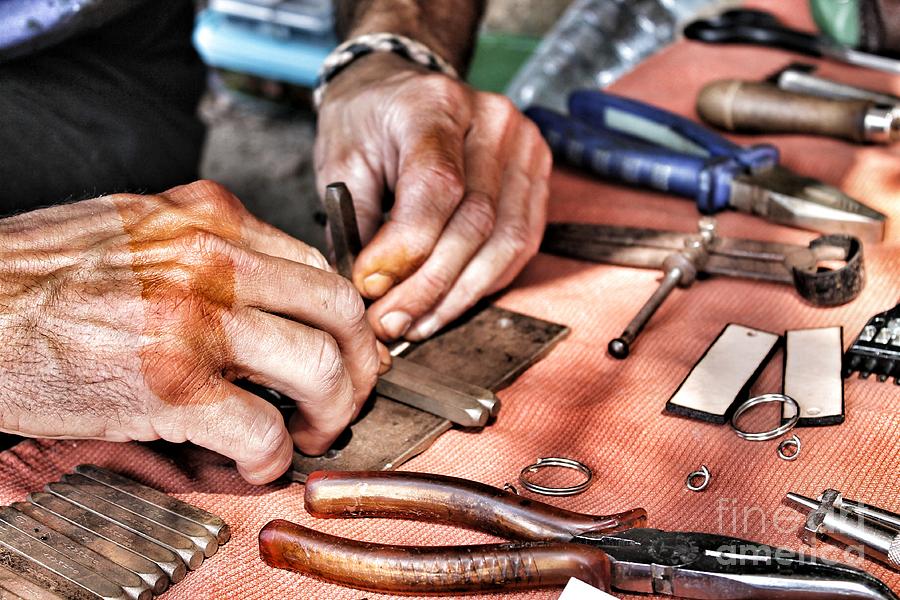 Working hands Photograph by Ramoush Sh - Fine Art America