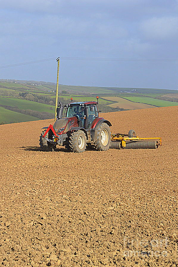 Working the Land Photograph by Andy Thompson