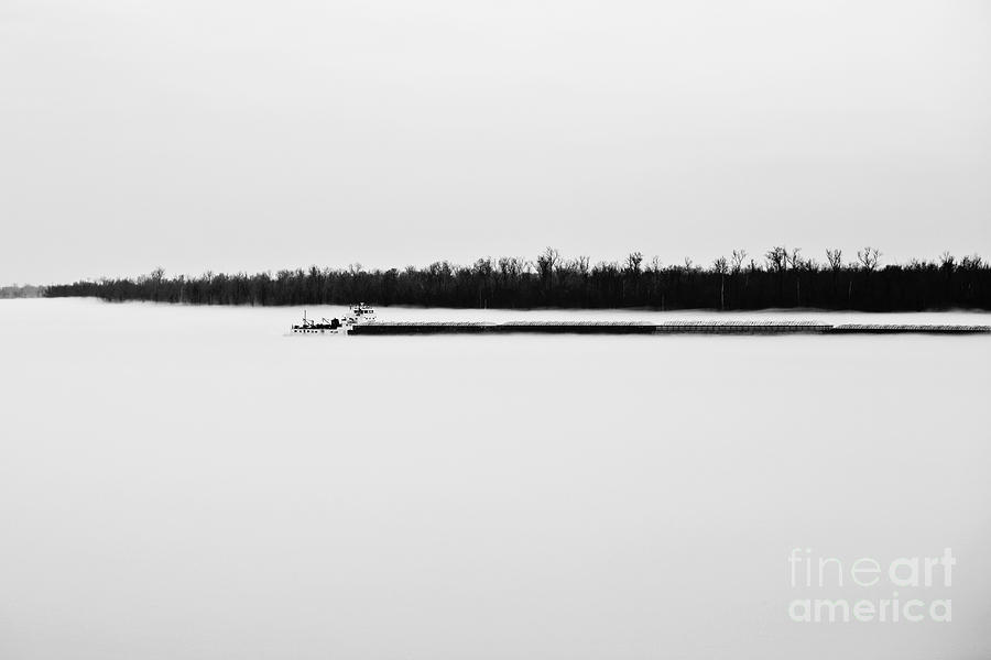 Baton Rouge Photograph - Working the River by Scott Pellegrin