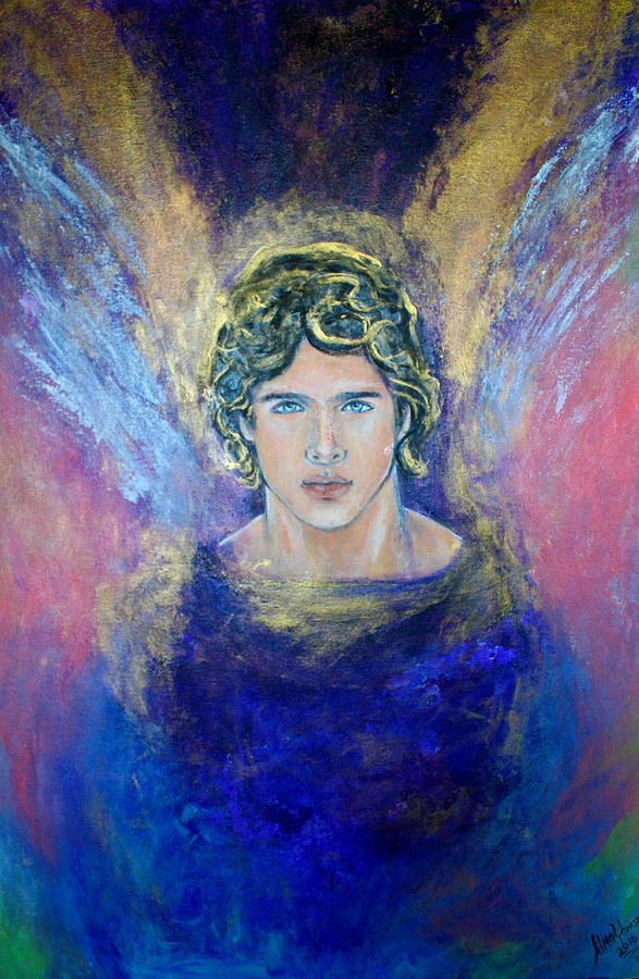 Working With Archangels Painting by Alma Yamazaki
