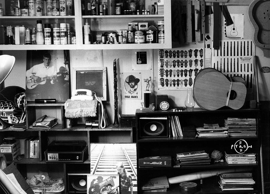 Black & White Photography Photograph - Workroom 1979 by Gary Peterson Black & White Photography Photograph - Workroom 1979 by Gary Peterson