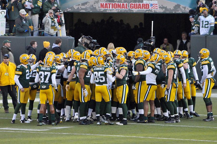 World Champion Green Bay Packers Photograph by Dan Callaway - Fine Art ...