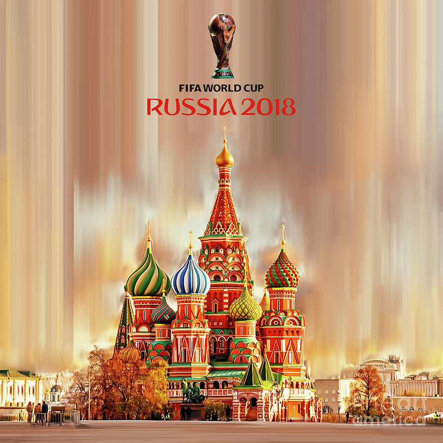 World Cup Russia 2018  Painting by Gull G