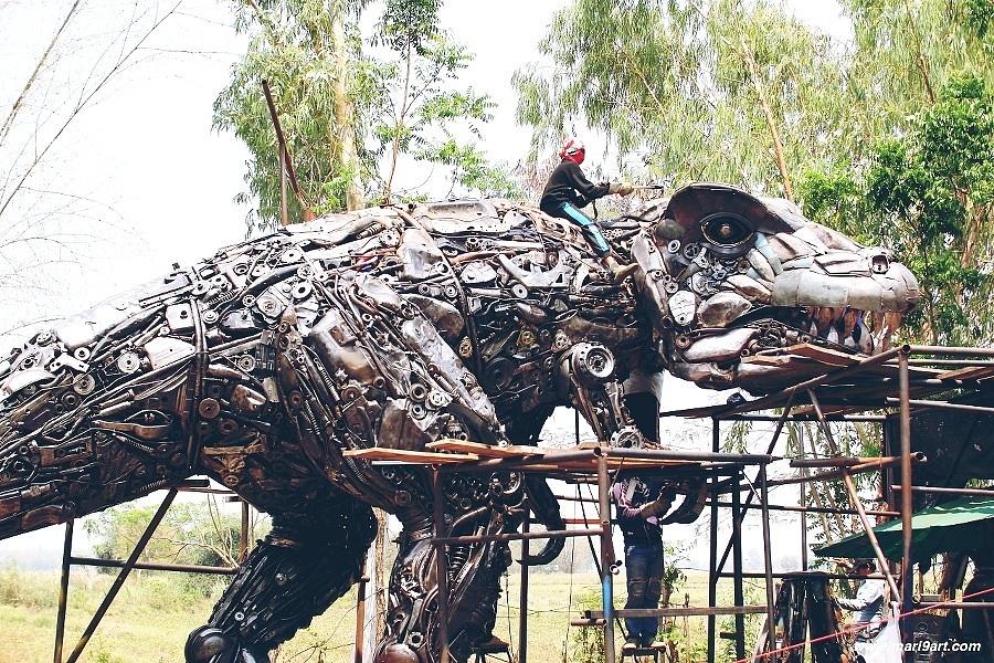 Image Result For Recycled Metal Sculptures