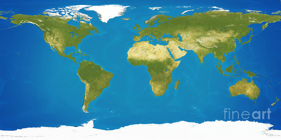 nasa globe map