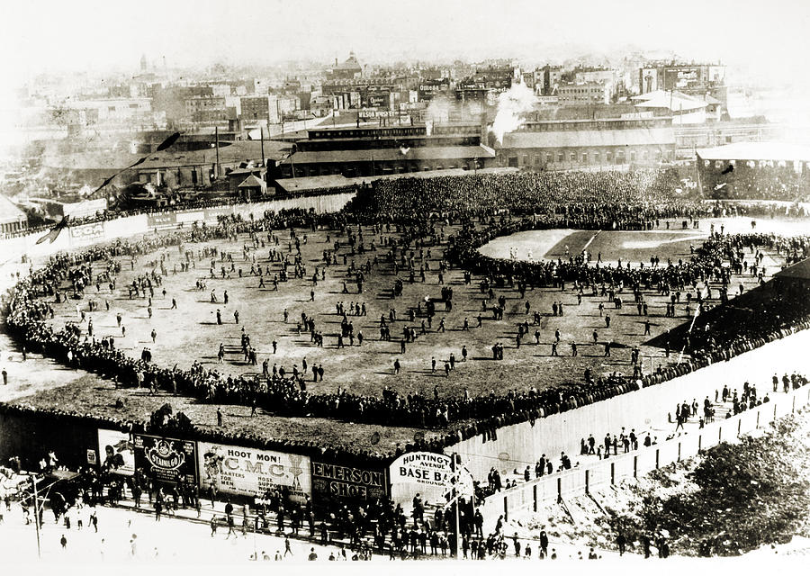 World Series, 1903 Photograph by Granger