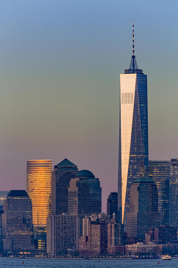 World Trade Center Downtown Manhattan Photograph by Susan Candelario