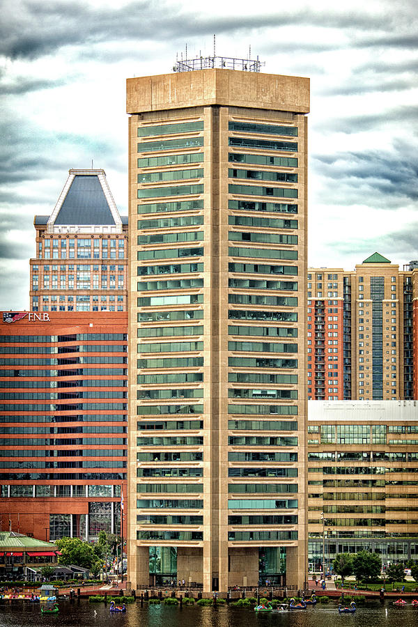 World Trade Center in Baltimore Maryland Photograph by Bill Swartwout